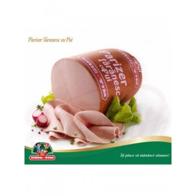 prodotti alimentari - Salsiccia cotta con pollo "Parizer Taranesc cu pui"