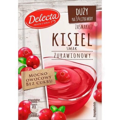 prodotti alimentari - Gelatina al gusto di cranberry "Kisiel smak zurawinowy"