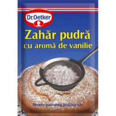 prodotti alimentari - Zucchero a velo con aroma di vaniglia "Dr.Oetker"
