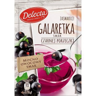 prodotti alimentari - Gelatina al gusto di ribes nero "Galaretka smak czarnej porzeczki"