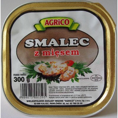 prodotti alimentari - Strutto con carne "Smalec z miesem"