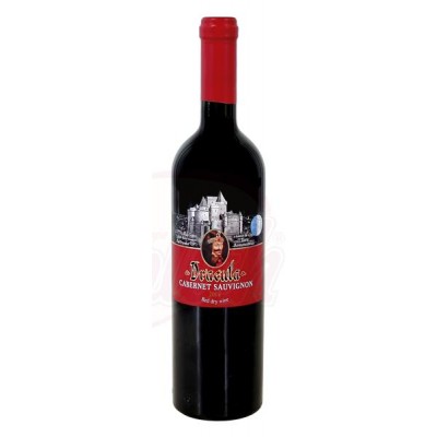 prodotti alimentari - Vino rosso secco "Dracula-Cabernet Sauvignon" 12,5%  0.75 L