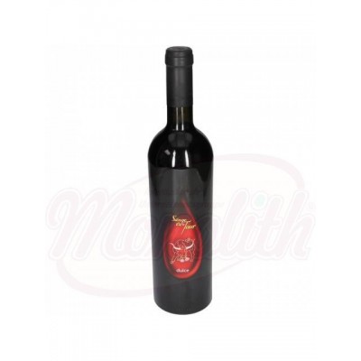 prodotti alimentari - Vino rosso dolce "Sange de taur" 10% 0.75 L