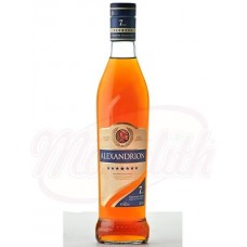 Cognac "Alexandrion" 7* 40% 0.5 L