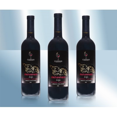 Vino Georgiano "Ahasheni" rosso semi-dolce