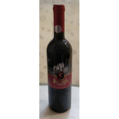 Vino rosso  "Dracula Merlot"